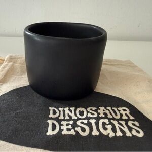 DINOSAUR DESIGNS Long Band Bangle Resin Bracelet - Black